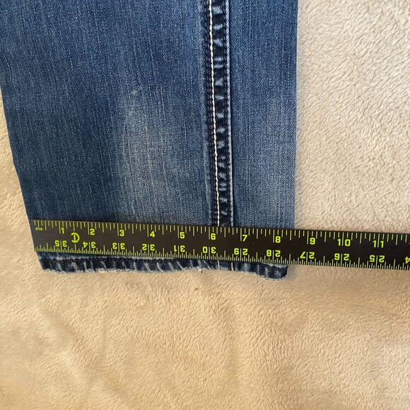 CJ Black Men's Jeans 32x30 Distressed Blue Denim Straight Leg 100% Cotton Pocket - Picture 7 of 16